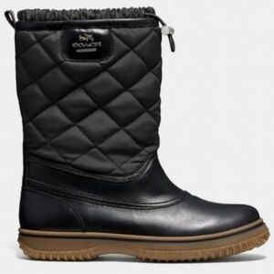 Coach Samara Quilted Boots